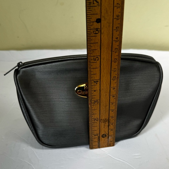 DIOR Bag Logo Bag Clutch Parfums Cosmetic Canvas Zip Tote Makeup Tech Organizer - Picture 12 of 13